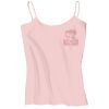 Juniors 1x1 Rib Spaghetti Strap Tank Thumbnail