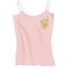 Juniors 1x1 Rib Spaghetti Strap Tank Thumbnail