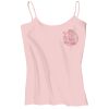 Juniors 1x1 Rib Spaghetti Strap Tank Thumbnail