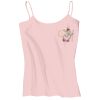 Juniors 1x1 Rib Spaghetti Strap Tank Thumbnail