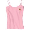 Juniors 1x1 Rib Spaghetti Strap Tank Thumbnail