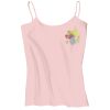 Juniors 1x1 Rib Spaghetti Strap Tank Thumbnail