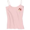 Juniors 1x1 Rib Spaghetti Strap Tank Thumbnail