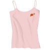 Juniors 1x1 Rib Spaghetti Strap Tank Thumbnail