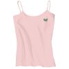 Juniors 1x1 Rib Spaghetti Strap Tank Thumbnail