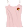 Juniors 1x1 Rib Spaghetti Strap Tank Thumbnail