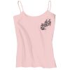 Juniors 1x1 Rib Spaghetti Strap Tank Thumbnail