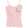 Juniors 1x1 Rib Spaghetti Strap Tank Thumbnail