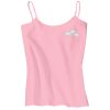 Juniors 1x1 Rib Spaghetti Strap Tank Thumbnail