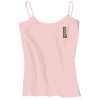 Juniors 1x1 Rib Spaghetti Strap Tank Thumbnail