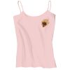 Juniors 1x1 Rib Spaghetti Strap Tank Thumbnail