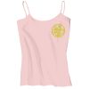 Juniors 1x1 Rib Spaghetti Strap Tank Thumbnail