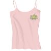 Juniors 1x1 Rib Spaghetti Strap Tank Thumbnail