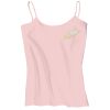 Juniors 1x1 Rib Spaghetti Strap Tank Thumbnail