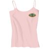 Juniors 1x1 Rib Spaghetti Strap Tank Thumbnail