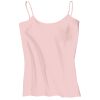 Juniors 1x1 Rib Spaghetti Strap Tank Thumbnail