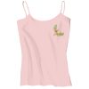 Juniors 1x1 Rib Spaghetti Strap Tank Thumbnail