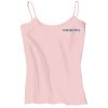 Juniors 1x1 Rib Spaghetti Strap Tank Thumbnail
