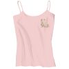 Juniors 1x1 Rib Spaghetti Strap Tank Thumbnail