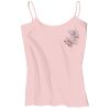 Juniors 1x1 Rib Spaghetti Strap Tank Thumbnail