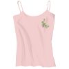 Juniors 1x1 Rib Spaghetti Strap Tank Thumbnail