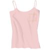 Juniors 1x1 Rib Spaghetti Strap Tank Thumbnail