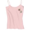 Juniors 1x1 Rib Spaghetti Strap Tank Thumbnail