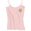 Juniors 1x1 Rib Spaghetti Strap Tank Thumbnail