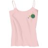 Juniors 1x1 Rib Spaghetti Strap Tank Thumbnail