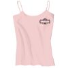 Juniors 1x1 Rib Spaghetti Strap Tank Thumbnail