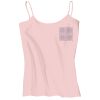 Juniors 1x1 Rib Spaghetti Strap Tank Thumbnail