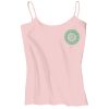 Juniors 1x1 Rib Spaghetti Strap Tank Thumbnail