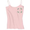 Juniors 1x1 Rib Spaghetti Strap Tank Thumbnail
