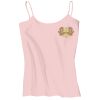Juniors 1x1 Rib Spaghetti Strap Tank Thumbnail