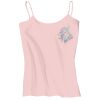 Juniors 1x1 Rib Spaghetti Strap Tank Thumbnail