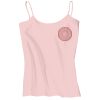 Juniors 1x1 Rib Spaghetti Strap Tank Thumbnail