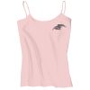 Juniors 1x1 Rib Spaghetti Strap Tank Thumbnail