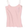 Juniors 1x1 Rib Spaghetti Strap Tank Thumbnail