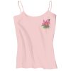 Juniors 1x1 Rib Spaghetti Strap Tank Thumbnail