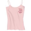 Juniors 1x1 Rib Spaghetti Strap Tank Thumbnail
