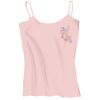 Juniors 1x1 Rib Spaghetti Strap Tank Thumbnail