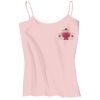 Juniors 1x1 Rib Spaghetti Strap Tank Thumbnail