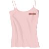 Juniors 1x1 Rib Spaghetti Strap Tank Thumbnail