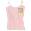Juniors 1x1 Rib Spaghetti Strap Tank Thumbnail