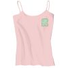 Juniors 1x1 Rib Spaghetti Strap Tank Thumbnail