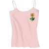 Juniors 1x1 Rib Spaghetti Strap Tank Thumbnail