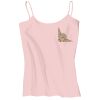 Juniors 1x1 Rib Spaghetti Strap Tank Thumbnail
