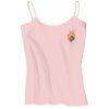 Juniors 1x1 Rib Spaghetti Strap Tank Thumbnail