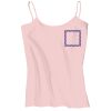 Juniors 1x1 Rib Spaghetti Strap Tank Thumbnail