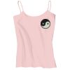 Juniors 1x1 Rib Spaghetti Strap Tank Thumbnail